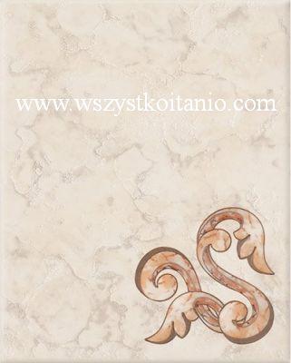 Dekor �cienny Venus 1; 20 x 25, Domino, p�ytki, glazura, kafelki, Tub�dzin, seria San Remo