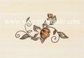 Dekor Rodillo br�z 1; 25 x 36, Domino, p�ytki, glazura, kafelki, Tub�dzin