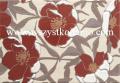 Dekor Scarlet bordo 25 x 36, Domino, p�ytki, glazura, kafelki, dekory, Tub�dzin