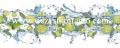 Dekor �cienny Lemon 2 Centro 20 x 50, Cerrol, p�ytki, kafelki, glazura, Cer-rol, kolekcja Imperia - Natura - Kwiaty - Zen