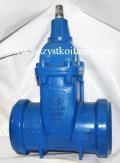 Zasuwy kielichowe fi DN 150, na rury PCV PVC PE, PN 16, AVK, �eliwo sferoidalne, GGG, zasuwa